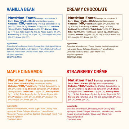 Farmer Protein Powder Variety Pack